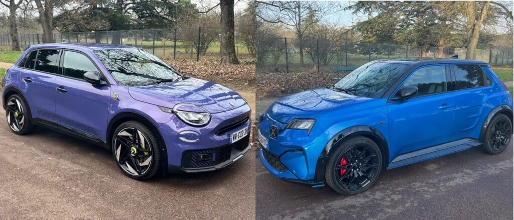 alpine a290 vs abarth 600e